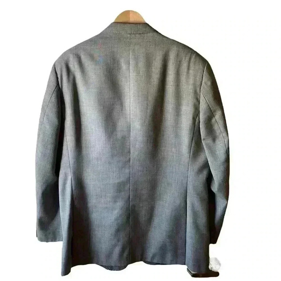 Giorgio Fiorelli Men’s Blazer Suit Jacket Sport Coat Grey - Picture 3 of 13
